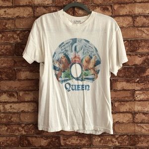 Free People distressed Queen T-shirt